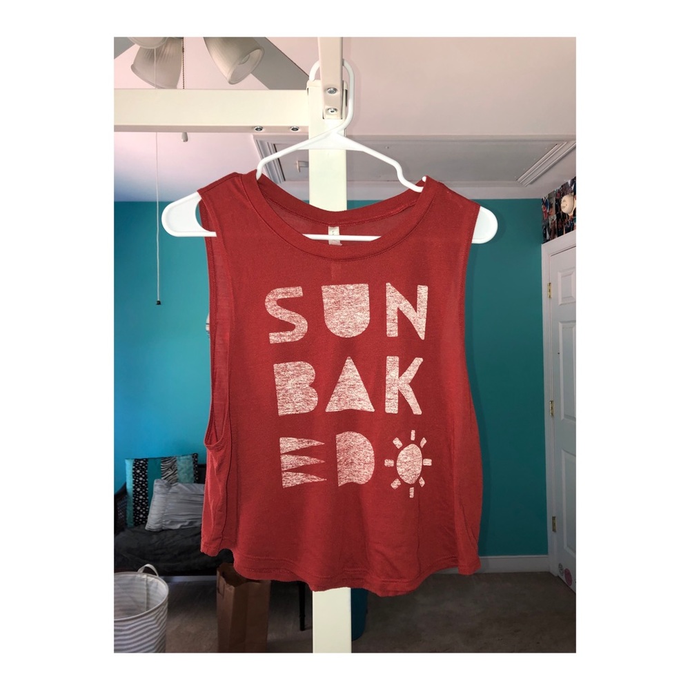 Red/Orange Tank Top